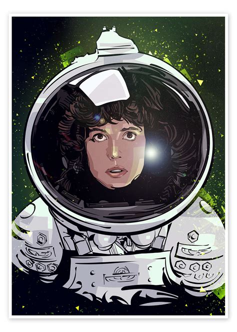 Ellen Ripley Print By Nikita Abakumov Posterlounge
