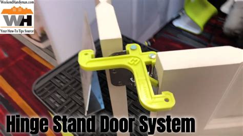 Paint Or Stain Your Door Easily With Hinge Stand Kit For Homeowners And