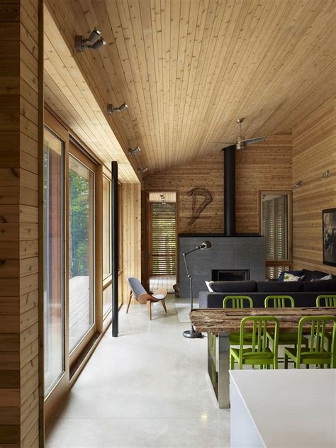 Ultra Modern Cabin Blends Rustic Warmth With Modern Minimalism Modern