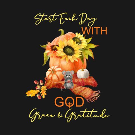 Christian Autumn Fall Arrangement God Grace Gratitude Christianity