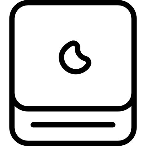 Mac Mini Basic Miscellany Lineal Icon