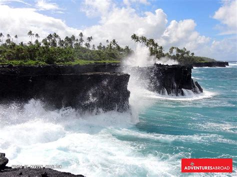 Samoa Tours Visit Savaii Tafatafa Beach And Sopoaga Falls