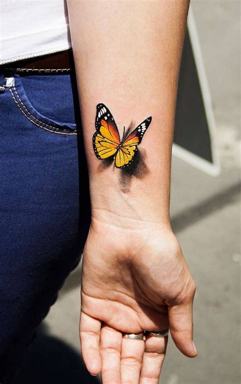 15 Best 3d Butterfly Tattoo Designs Ideas