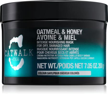 Tigi Catwalk Oatmeal Honey Intensive Nourishing Mask For Dry And