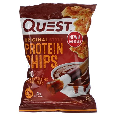 Quest Nutrition Original Style Protein Chips Bbq 12 Pack 11 Oz 32