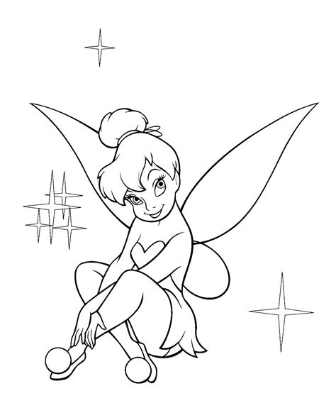 Tinkerbell Coloring Pages Tinkerbell Coloring Pages Fairy Coloring