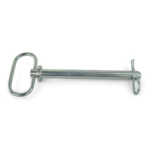 Zinc Plated 58 Trailer Hitch Pin With Pull Handle 6 14 2