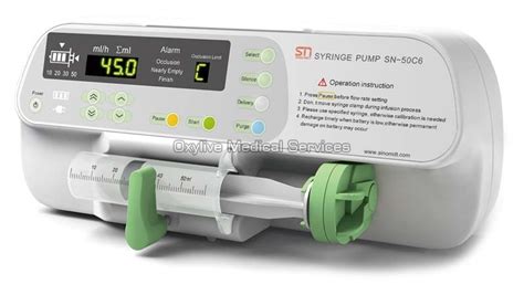 Syringe Pump At Best Price In Ahmedabad Oxylive Medical Services