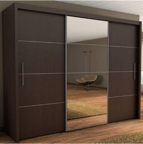 Wardrobe with sliding doors, white stained oak effect/auli mirror glass. SLIDING DOOR WARDROBE at Rs 2000/square feet | स्लाइडिंग ...