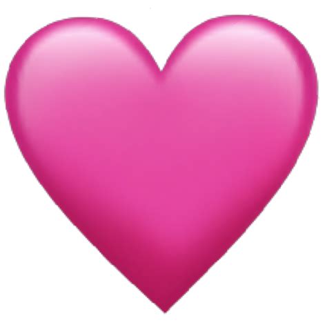 Sparkling Pink Heart Emoji Pink Heart Emoji Heart Emo