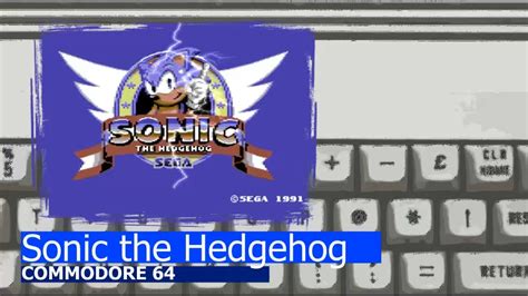 Commodore 64 Sonic The Hedgehog Youtube