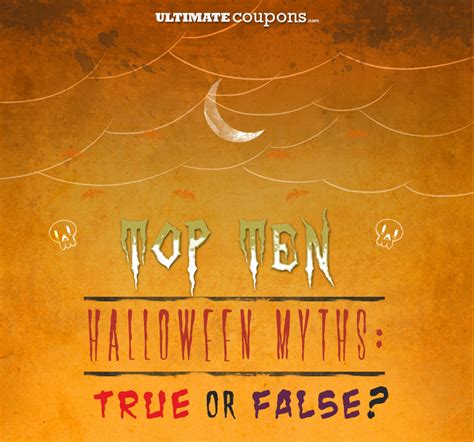 Top Ten Halloween Myths True Or False Behance