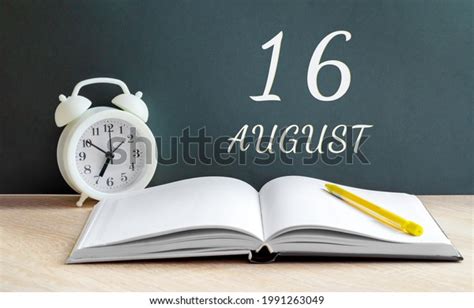 August 16 16th Day Month Calendar Stock Photo 1991263049 Shutterstock