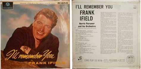 Frank Ifield Ill Remember You Uk Flickr