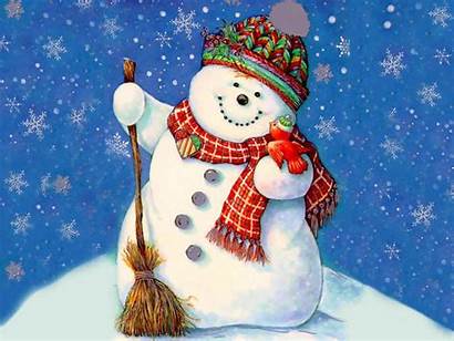 Snowman Christmas Desktop Wallpapers Religious Backgrounds Background