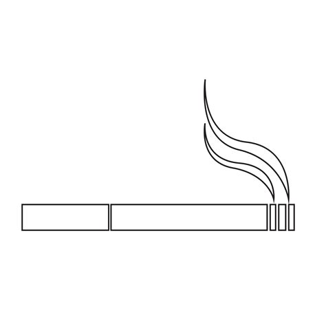Cigarette Icon Symbol Sign 627480 Vector Art At Vecteezy