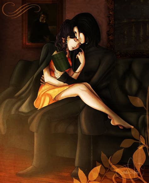 Fire Light Severus Snape Original Female Characters Fan Art