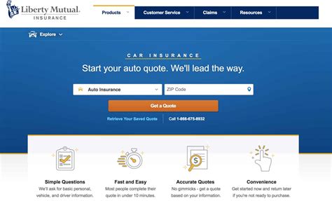 Liberty mutual insurance phone number.