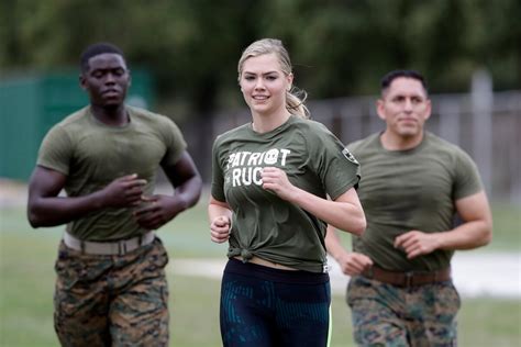 Marine Fitness Instructor Puts Kate Upton Through Her Paces