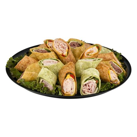 Save On Stop Shop Deli Platter Wrap Party Tray Large Serves 10 12