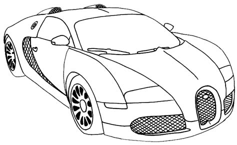 Coloriage voiture de course à imprimer, gratuit et facile. coloriage à dessiner voiture tuning porsche