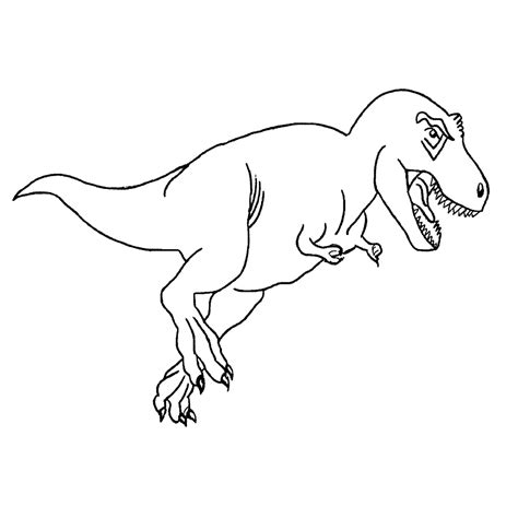 Malvorlage Tyrannosaurus Rex Dinosaurier Ausmalbilder Niedliche Dino