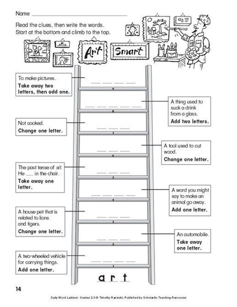 Starfall.com® opened in september 2002 as a free public service to teach children to read. Free Printable Word Ladders 15 Free Download English ...