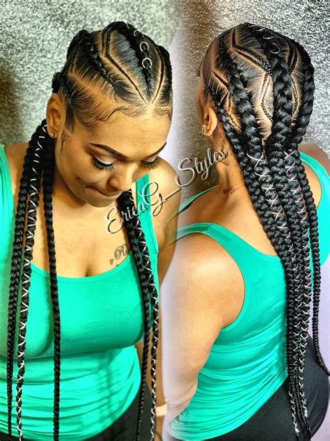Pin By Erica Goodman On Braided Styles For Black Women Hair Styles Braided Hairstyles Braid