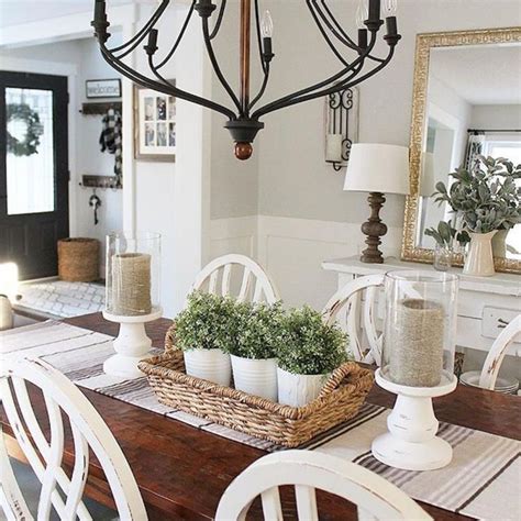 50 Rustic Farmhouse Dining Room Design Inspirations