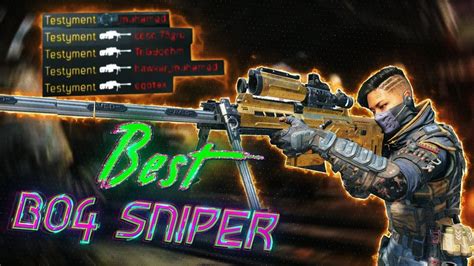 This Is The Best Sniper Rifle In Bo4 Youtube