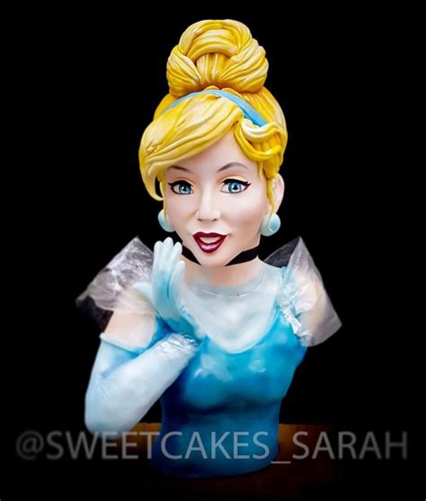 Cinderella Bust Cake Cinderella Disney Cakes Disney Artists