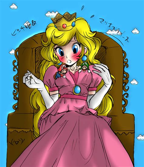 Princess Peach Hot Fan Art Teru S Princess Peach By Almightysponge Fan Art Digital Art
