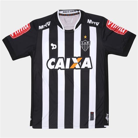 Site oficial do clube atlético mineiro, o maior e mais tradicional clube de futebol de mg. Camisa Atlético Mineiro I 2016 s/nº Torcedor Dryworld ...