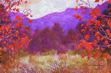 Purple Mountain Majesty Digital Art By Judi Bagwell Fine Art America