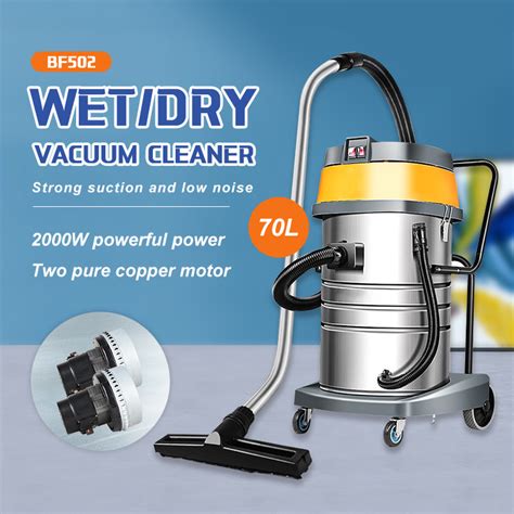 2 Motor Wetdry Vacuum Cleaner2000w Power70l Capacitytwo Pure Copper