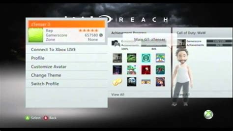 Xbox 360 Kinect Dashboard Update Youtube