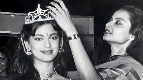 When Juhi Chawla Was Crowned Miss India By Rekha In 1984 Fan Says ‘its A Great Shot