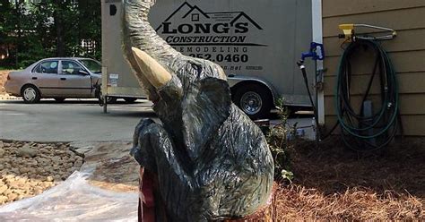 Alabama Elephant Tree Stump Carving Album On Imgur