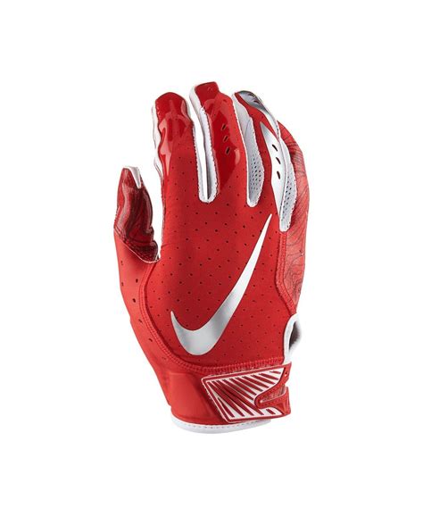 Nike Vapor Jet 5 Mens American Football Gloves University Red