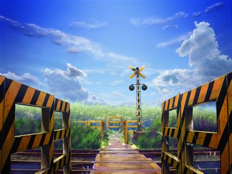 Railroad Crossing - Zerochan Anime Image Board