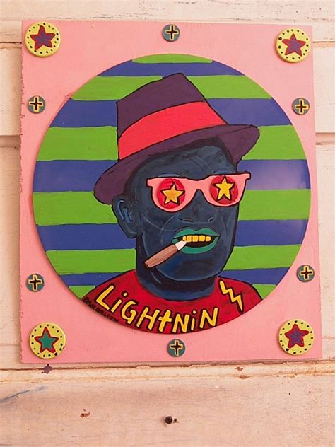 lightnin hopkins dan dalton art delta blues blues music art blues folk art outsider art