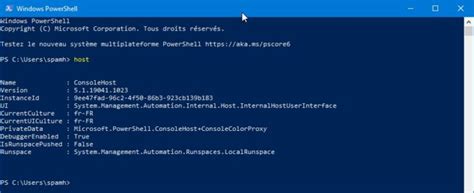 Comment Connaître La Version De Powershell Installée Sur Windows