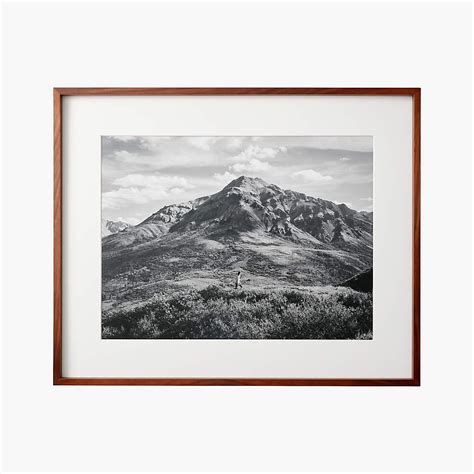 gallery walnut frame with white mat 4x6 reviews cb2 gold gallery wall modern gallery wall