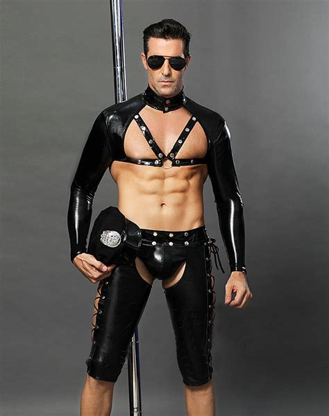 Mens Sexy Cop Costume Wholesale Lingeriesexy Lingeriechina