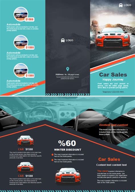 Free Car Sales Brochure Templates