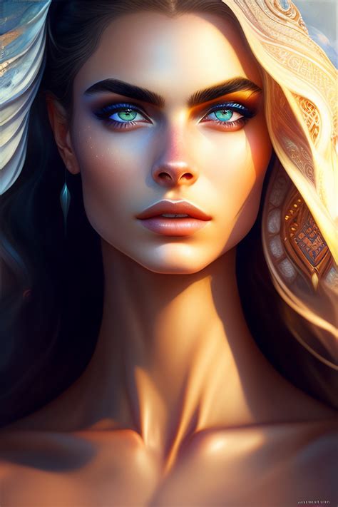 lexica a beautiful confident powerful dominant female goddess white skin evil smile
