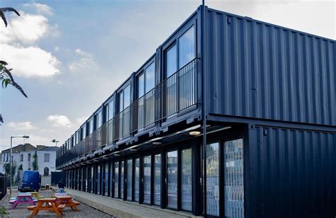 Meet Containerville Londons Shipping Container Office Space Get A