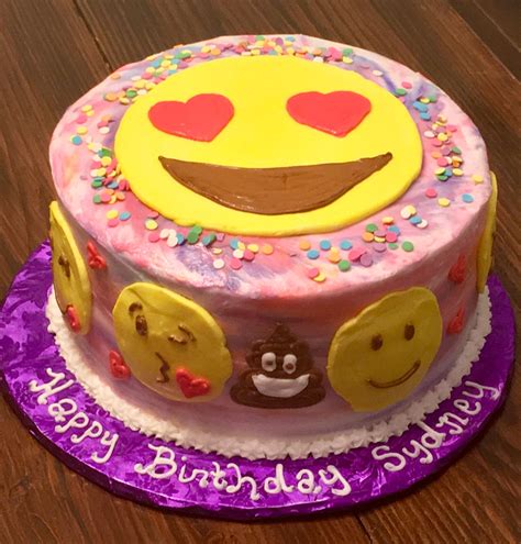 Emoji Cake Cake Desserts Emoji Cake
