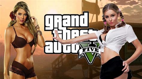 Fighting With Two Hot Girls Gta 5 Funny Moments Youtube