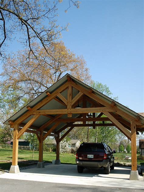 Our timber car ports are a great option for those that want the shelter for their car without the hassle of opening and closing doors. Timber Carport Kits Home Design Ideas, Renovations & Photos